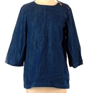 Martha Stewart Denim Top